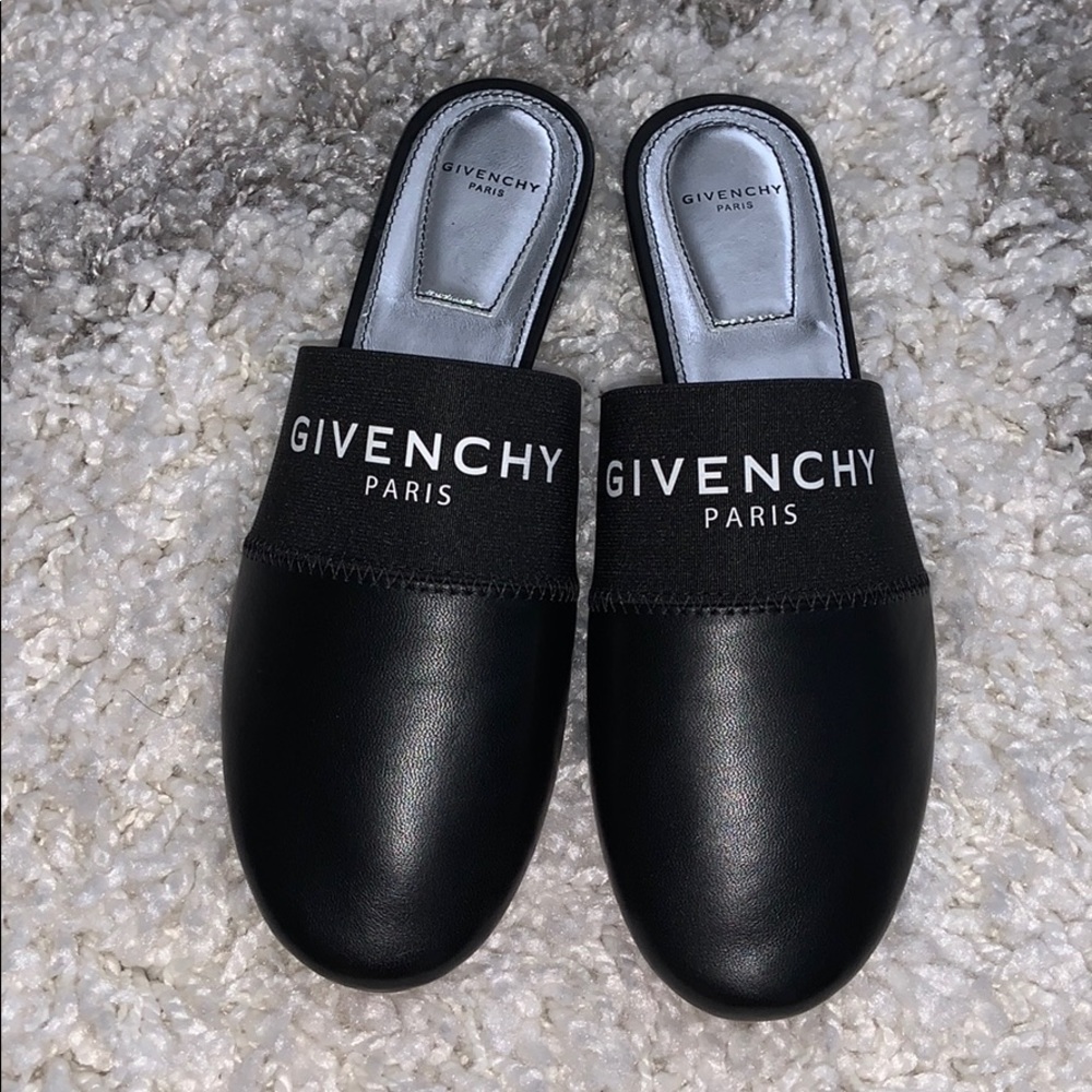 Givenchy flat mule - black